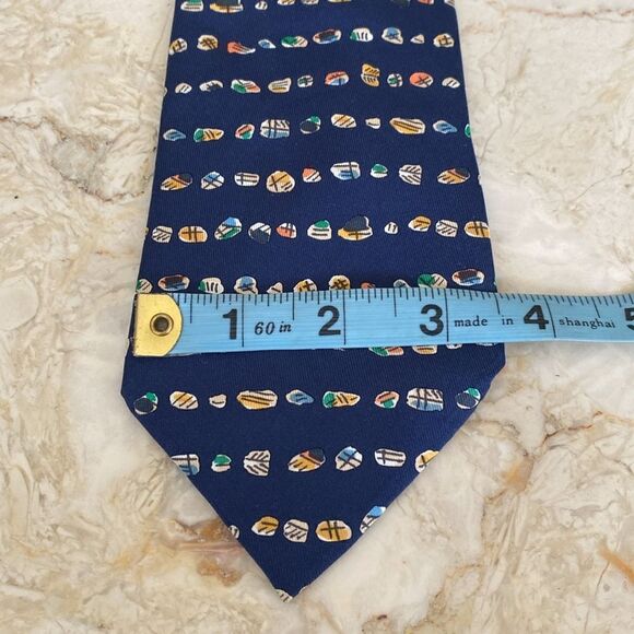 Hermes 100% Silk Tie - Picture 9 of 9